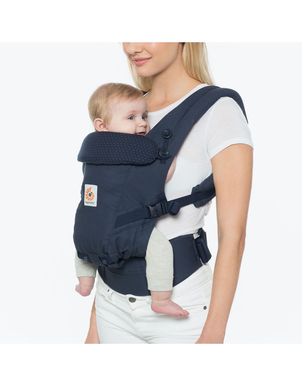 Эрго-рюкзак для новорожденных Ergobaby Adapt Cool Air Mesh, цвет Deep Blue