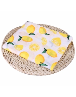 Муслиновая пеленка для новорожденных с бамбуком Diva большая, Lemon Cotton