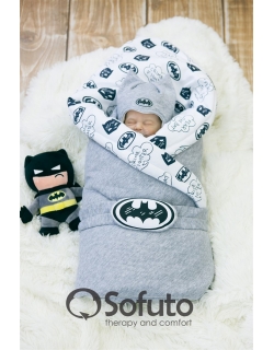 Комплект на выписку холодная зима, Baby Batman (7 предметов)