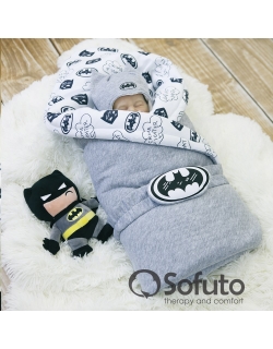 Комплект на выписку холодная зима, Baby Batman (7 предметов)