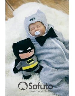 Комплект на выписку холодная зима, Baby Batman (7 предметов)