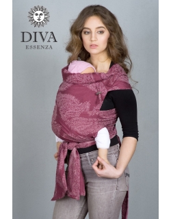 Май-слинг Diva Essenza, Berry Linen со льном