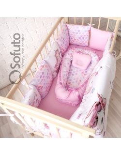 Позиционер для сна новорожденного Babynest, Unicorn