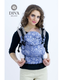 Эрго-рюкзак для новорожденных Diva Milano Veneziano Azzurro Simple One!