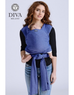 Трикотажный слинг для новорожденных Diva Stretchy, Blu