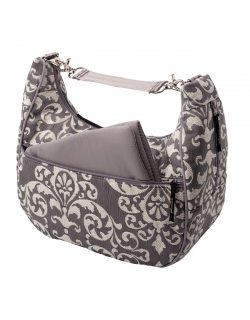 Petunia Touring Tote: Earl Grey