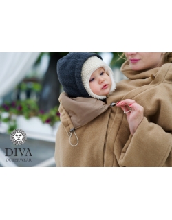 Слингопальто зимнее Diva Outerwear Cammello