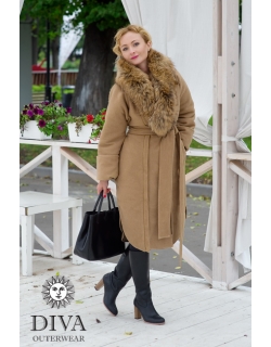 Слингопальто зимнее Diva Outerwear Cammello