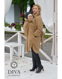 Слингопальто зимнее Diva Outerwear Cammello