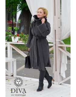 Слингопальто зимнее Diva Outerwear Antracite