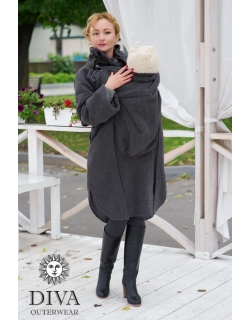 Слингопальто зимнее Diva Outerwear Antracite