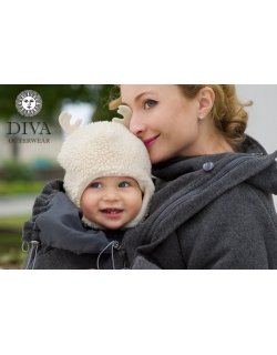 Слингопальто зимнее Diva Outerwear Antracite