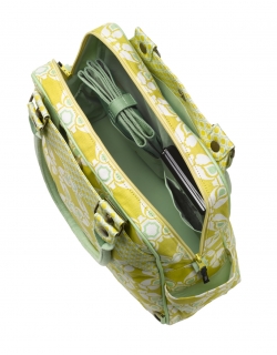 Сумка для мамы Petunia Sashay Satchel: Citron Blooms