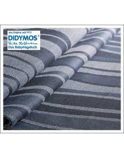 Слинг-шарф Didymos, Waves Silver (серебряные волны)