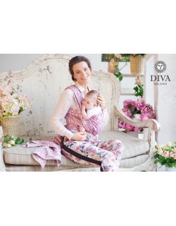 Слинг-шарф Diva Milano c коноплей, Rose Antico