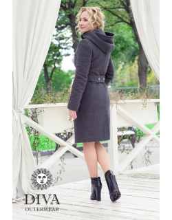 Слингопальто зимнее Diva Outerwear Antracite