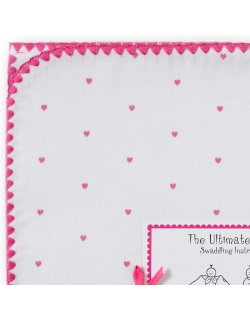 SwaddleDesigns Fuchsia Lt. Heart