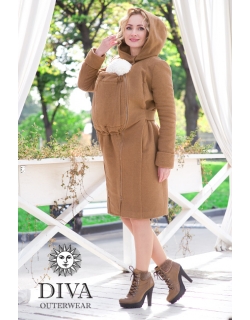 Вставка для беременных в слингопальто Diva Outerwear Camello