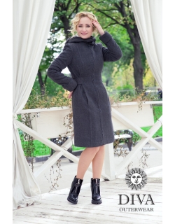 Слингопальто зимнее Diva Outerwear Antracite