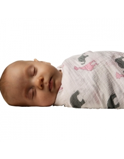 Набор пеленок SwaddleDesigns Swaddle Duo Pink Circus Fun