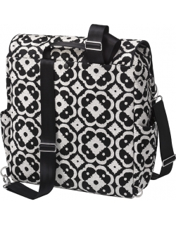 Сумка для коляски Petunia Boxy Backpack: Licorice Blossom