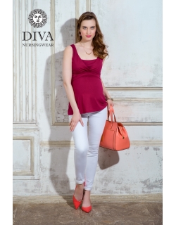 Топ для кормящих и беременных Diva Nursingwear Alba, цвет Berry