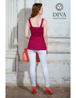 Топ для кормящих и беременных Diva Nursingwear Alba, цвет Berry