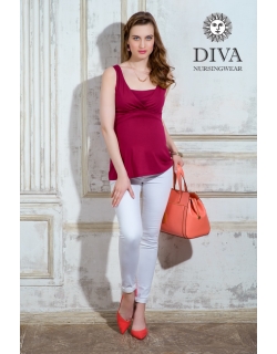 Топ для кормящих и беременных Diva Nursingwear Alba, цвет Berry