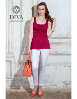 Топ для кормящих и беременных Diva Nursingwear Alba, цвет Berry