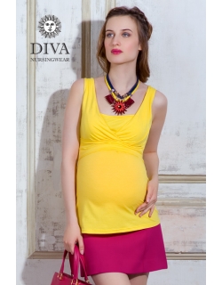 Топ для кормящих и беременных Diva Nursingwear Alba, цвет Limone