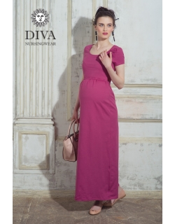 Платье для кормящих и беременных Diva Nursingwear Dalia, цвет GranoПлатье для кормящих и беременных Diva Nursingwear Dalia, цвет Sorbetto