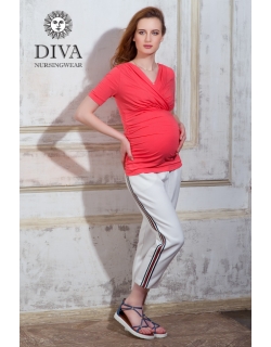 Топ для кормящих и беременных Diva Nursingwear Lucia, цвет Corallo