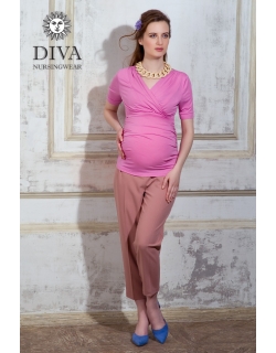 Топ для кормящих и беременных Diva Nursingwear Lucia, цвет Rose