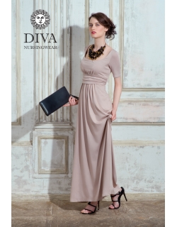 Платье для кормящих и беременных Diva Nursingwear Stella Maxi, Grano