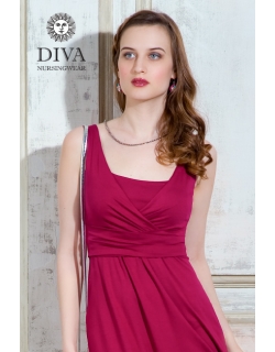 Сарафан для кормящих и беременных Diva Nursingwear Alba Maxi, Berry