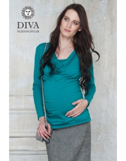 Топ для кормящих и беременных Diva Nursingwear Bella, цвет Smeraldo