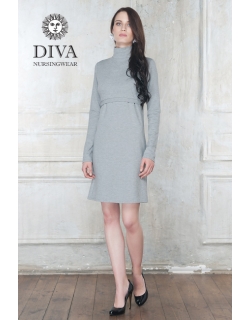 Платье для кормящих Diva Nursingwear Simone, цвет Nebbia