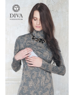 Платье для кормящих Diva Nursingwear Simone, принт Vite