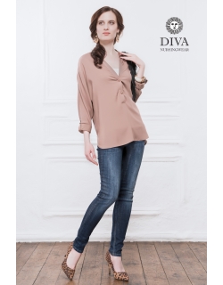 Топ для кормящих и беременных Diva Nursingwear Carla, Moka