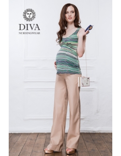 Топ для кормящих и беременных Diva Nursingwear Alba, цвет Kiwi