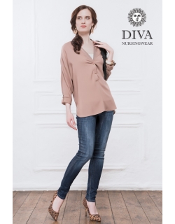 Топ для кормящих и беременных Diva Nursingwear Carla, Moka