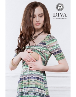 Платье для кормящих и беременных Diva Nursingwear Stella, Kiwi