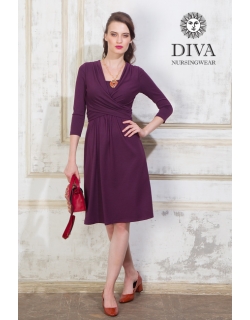 Платье для кормящих и беременных Diva Nursingwear Ornella, Viola