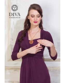 Платье для кормящих и беременных Diva Nursingwear Ornella, Viola