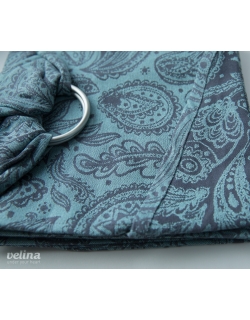 Слинг с кольцами Velina, Mint Paisley