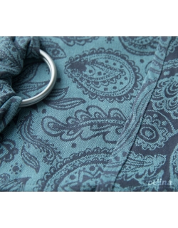 Слинг с кольцами Velina, Mint Paisley